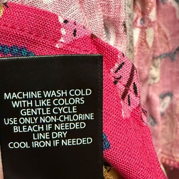 NWT Torrid Midi Lenny Sweetheart Dress in Leopard Pink 1x - Picture 6 of 8